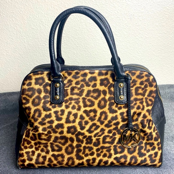 Michael Kors Handbags - Michael Kors Cheetah Print Satchel Bag